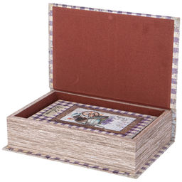 НАБОР ШКАТУЛОК-КНИЖЕК ИЗ 2-Х ШТ. 27Х18Х7/21Х13Х5 СМ - Lefard фото 3