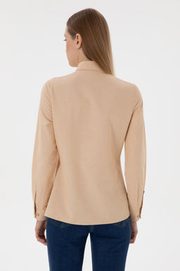 Kad_n Camel Uzun Kollu Basic G_mlek Sepette S_rpriz _ndirim - U.s. polo assn фото 6