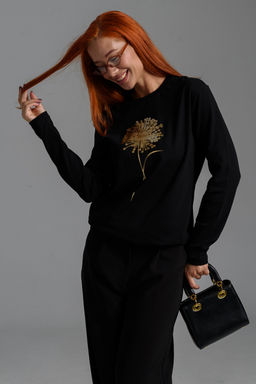 8519/1 Футболка с длинным рукавом женская