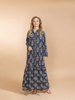 Платье (хлопок) №25-582-2 (Лето-2025) - Ганг фото 3