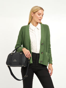 кардиган женский из хлопка с крупными пуговицами - Glenfield фото 13