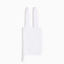 Набор Крошка Я (полотенце-уголок, рукавица, нагрудник), белый, 100% хл, 360 гр/м2  фото 13