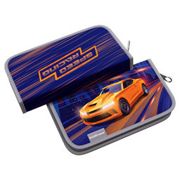 Цена за 1 шт. Пенал-книжка без наполнения ErichKrause 110x205x25мм Sport Car