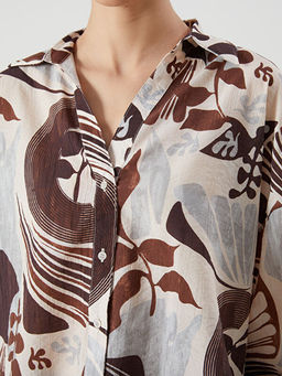 Desenli Oversize Kad?n G?mlek