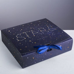 Коробка подарочная, упаковка, «Космос: Stars», 31 х 24.5 х 8 см
