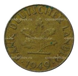 10 пфеннигов 1949 года J Германия