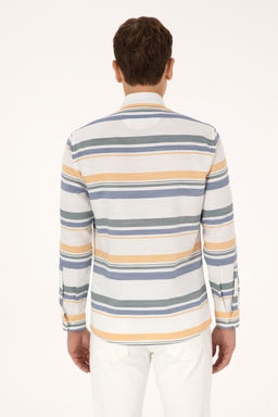 Erkek Krem Uzun Kollu G_mlek - U.s. polo assn фото 12