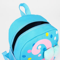 Рюкзак детский на молнии, цвет голубой - Simaland фото 4