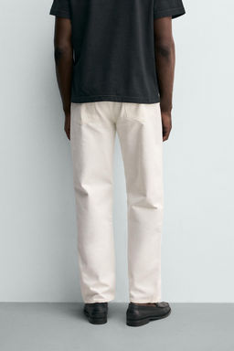JEANS STRAIGHT FIT / Blanco - Zara фото 3
