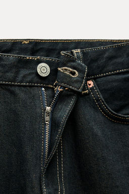 JEANS TRF RELAXED MINI FOLD UP LOW RISE - Zara фото 9
