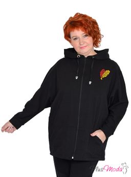 Толстовка Модель №1174 размеры 44-84 - Plusmoda фото 3