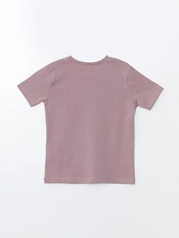 Bisiklet Yaka Bask?l? Erkek Bebek Ti??rt - Waikiki фото 2