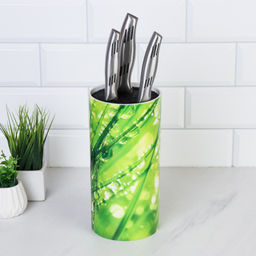 Подставка для ножей 22х11 см Круг / LD23-33 /уп 12/ - ГалеонТрейд фото 3