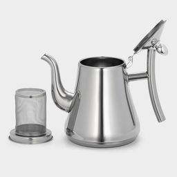 Чайник заварочный стали «Жуан», 1.4 л, нержавеющая сталь, металлическое сито