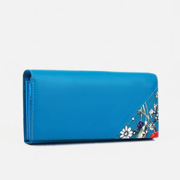 Кошелёк на магнитах, цвет синий