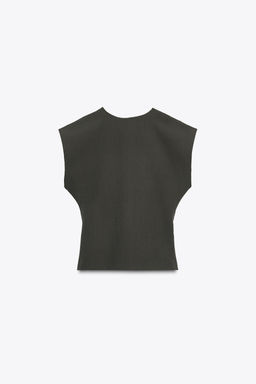 PINSTRIPE WAISTCOAT - Zara фото 6