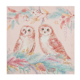 Набор новогодних салфеток Этель Pink magic, 40х40см - 4 шт, хлопок, саржа  фото 5