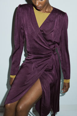 Vestido con detalle anudado - H&m фото 4