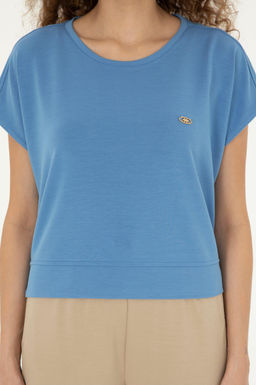 U. S. Polo Assn / Женская темно-синяя футболка - U.s. polo assn фото 13