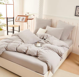 КПБ Candies Бархат Сатин с простыней на резинке по кругу CANBSR03 1.5 спальный