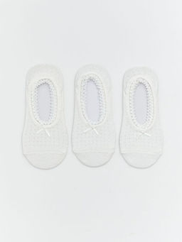 Dantel Detayl? Fiyonklu Babet ?orap 3l?