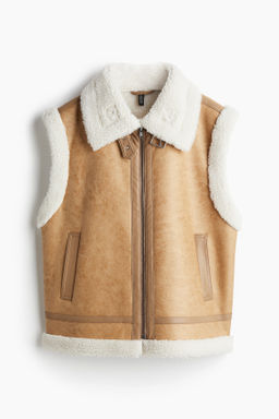 Chaleco con forro de borreguito - H&m фото 7