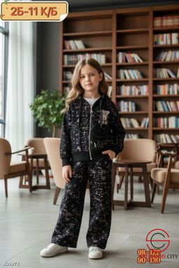 Костюм для девочки с начесом