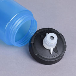 Бутылка для воды велосипедная ZEON WB226 гоночная, клапан кэмэлбак, пищевой hi-quality PP, 750ML цвет blue/уп100 - Галеонтрейд фото 3