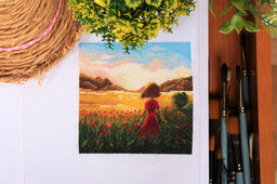 Набор для вышивания PANNA PS-7211 Последний день лета 12 х 12 см