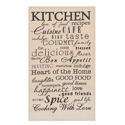 Полотенце Доляна Kitchen 35х60 см, 100% хлопок, вафля 160 г/м2  фото 2