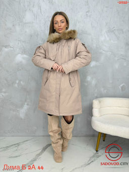 Куртка женская для зимы с капюшоном - Bruno фото 4