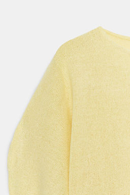TOP R?STICO MANGA CAPA / Amarillo claro - Zara фото 7