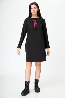 Платье ANELLI 1184 черный  фото 2