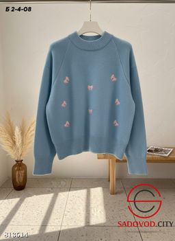 Свитер женская с бантиками - Bruno фото 6