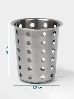 Подставка для столовых приборов Hanna Knövell, 11.3×14 см, нержавеющая сталь