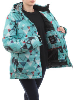 W1606-1 TURQUOISE Куртка горнолыжная женская ERUITOR (100 гр. холлофайбера) УЦЕНКА
