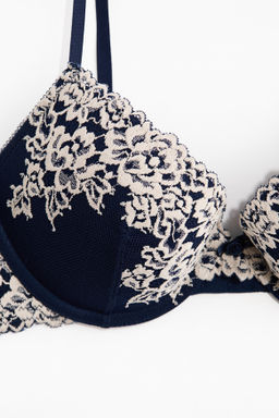 Sujetador push-up de encaje - H&m фото 8