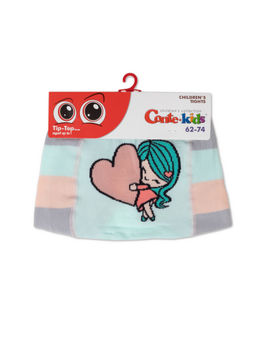 CONTE-KIDS TIP-TOP Хлопковые колготки бл.бирюзовый - Conte elegant фото 6