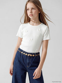 Nak??l? K?z ?ocuk Fitilli Ti??rt
