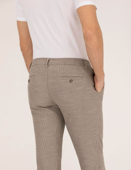 A__k Kahverengi Ex. Slim Fit Kuma_ Pantolon - Pierre cardin фото 7