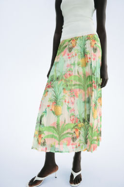 Falda midi plisada - H&m фото 3