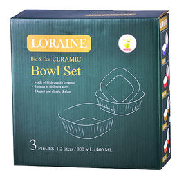 29598 Набор блюда керамика 3 пр LR (х6) - Mayer&boch фото 4