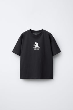CAMISETA CABALLO RELIEVE / Gris antracita