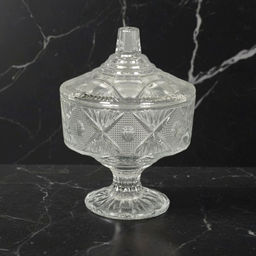 BEST GOLD Ваза для конфет с крышкой 12,5см, 480мл арт. 404/30270404