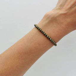 Браслет из Пирита 19 см + - Радуга самоцветов фото 3