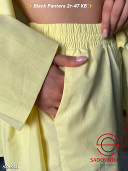 Костюм женский из льна