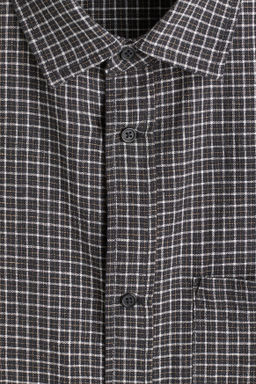 Camisa en mezcla de lino Oversized Fit - H&m фото 6