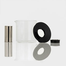 Чайник заварочный Локи, 1.4 л, с металлическим ситом, стекло, чёрный - Simaland фото 2