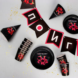 Набор бумажной посуды Поиграем?