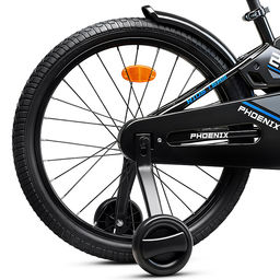 Велосипед 20" Rocket Phoenix, цвет черно/синий